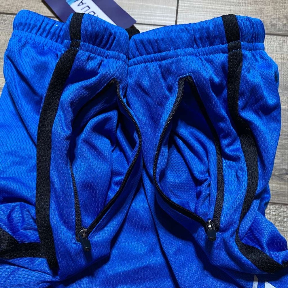 Gradual Mens Built In Brief Athletic Shorts Size XXL Blue And Black - Picture 5 of 13